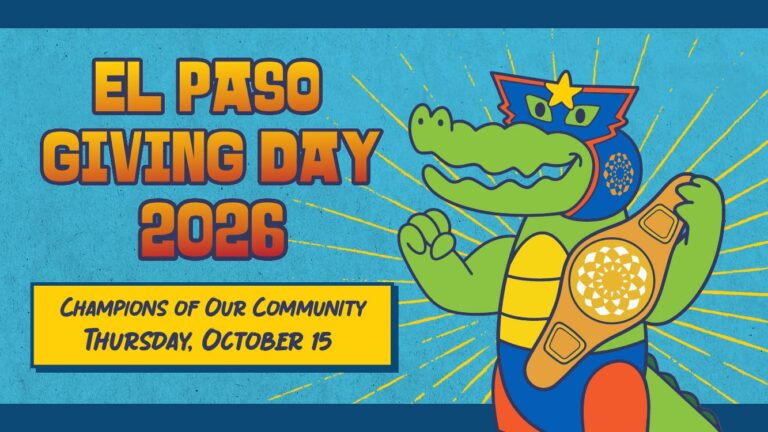 Arranca la etapa de donaciones tempranas de El Paso Giving Day