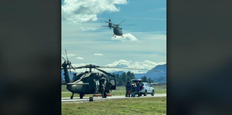Guardia Nacional de Colorado rescata a 40 personas y decenas de mascotas atrapadas por inundaciones