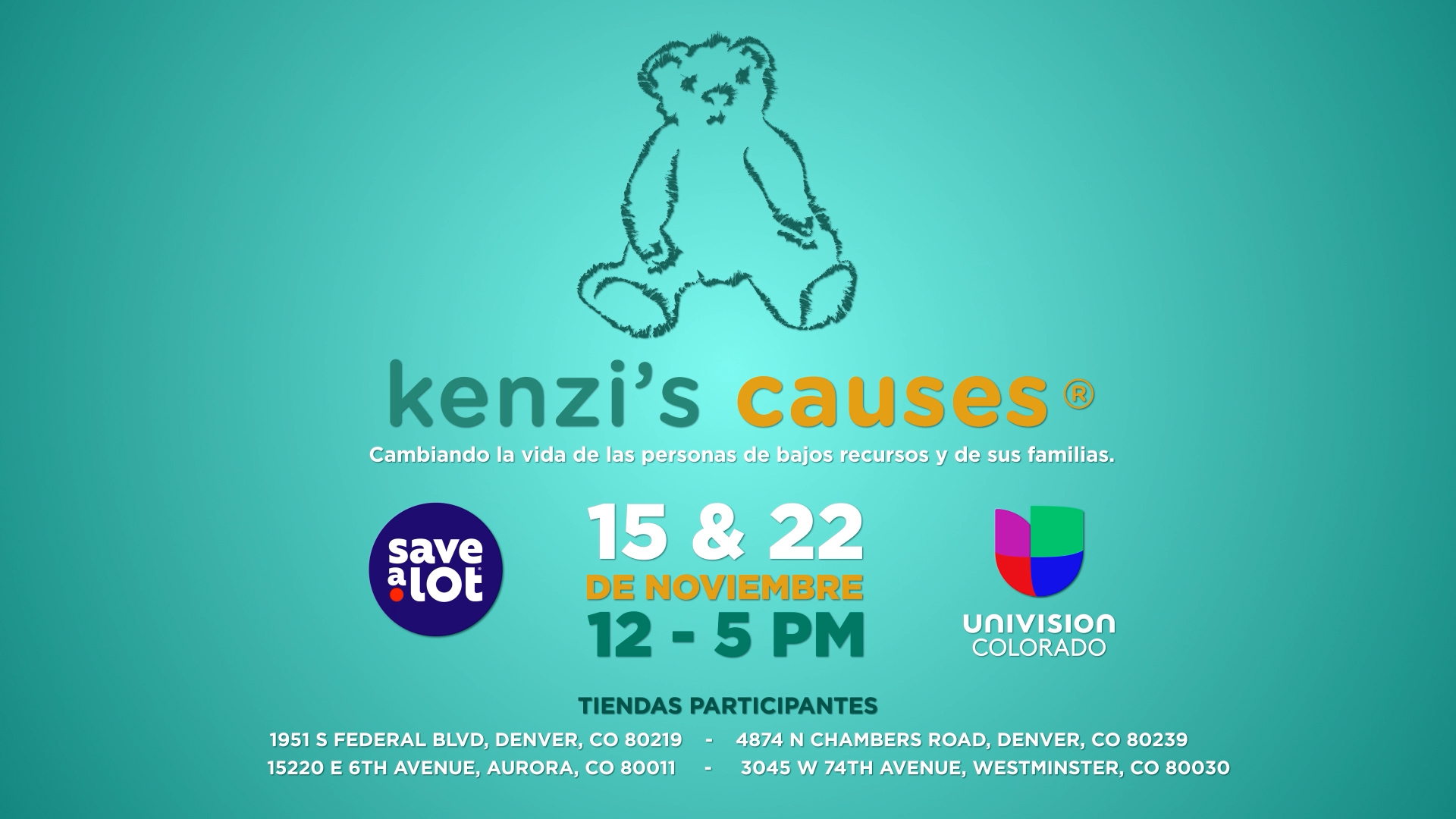 Univision Colorado y Kenzi’s Causes Luchan Juntos Contra la Inseguridad Alimentaria