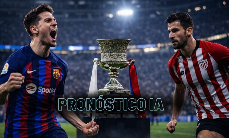 Supercopa de España: Pronóstico IA del Clásico Barcelona vs Athletic Club en Semifinales