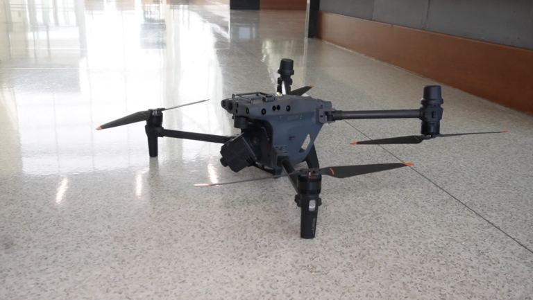 Drones utilizados para capturar criminales