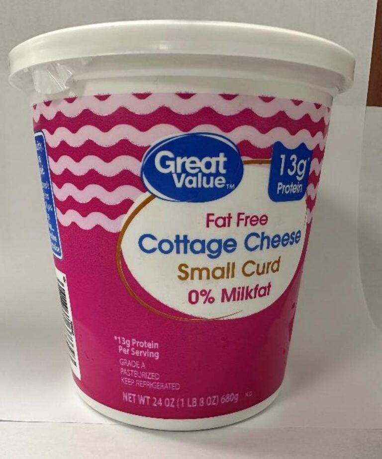 Retiran del mercado cottage cheese vendido en Walmart por posible riesgo sanitario