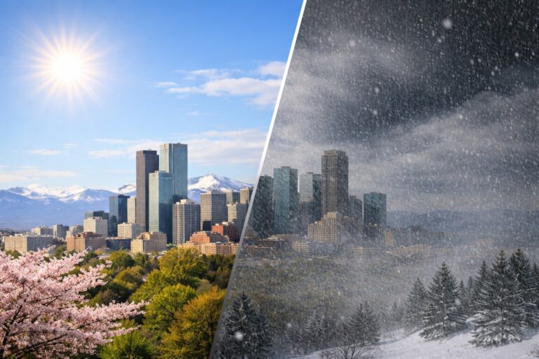 A pocas horas de iniciar abril: el mes de los contrastes extremos en Colorado