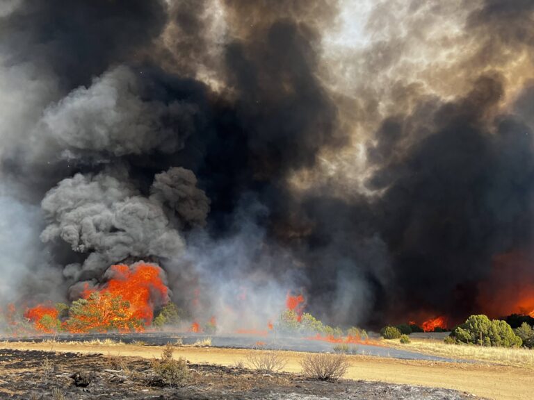 Incendio cerca de Colorado Springs consume 670 acres