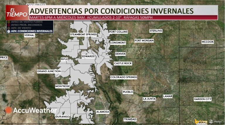 De calor a frío en horas: Denver se prepara para un giro brusco en las condiciones del tiempo