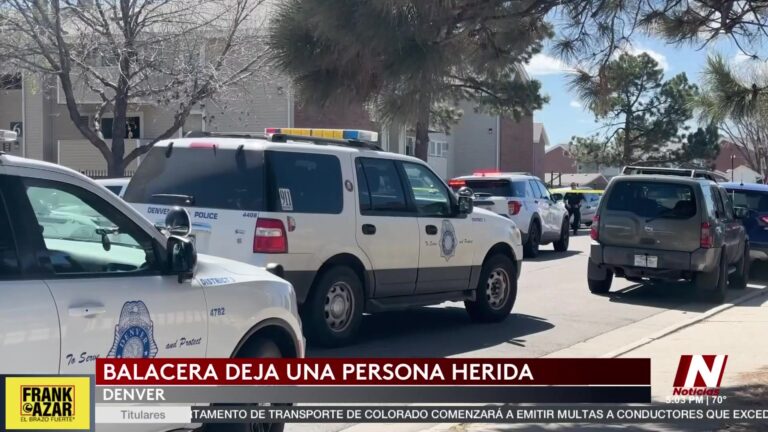 Tiroteo En Complejo De Apartamentos En Denver