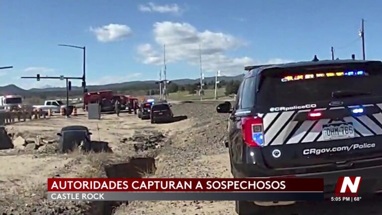 Sujeto Con Múltiples Órdenes Arrestado Tras Persecución En Castle Rock