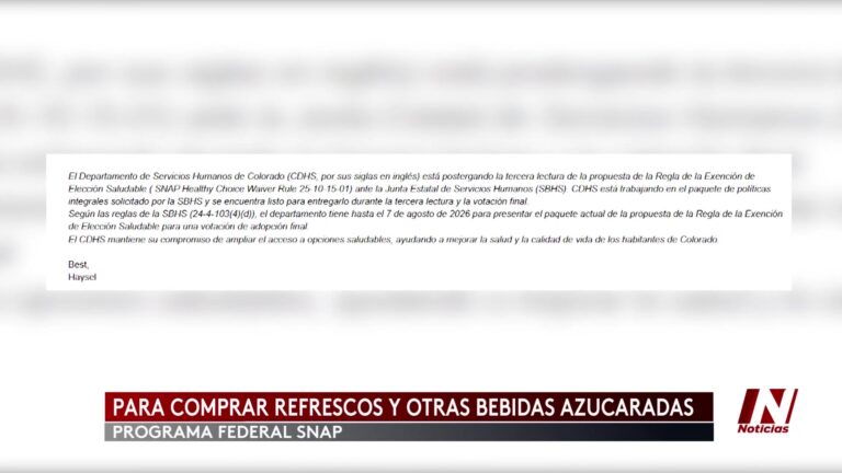 Nueva Política SNAP En Colorado: Un Debate En Curso