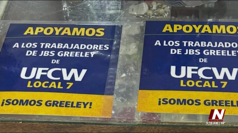 Huelga De Trabajadores De JBS En Greeley Llega A Su Fin