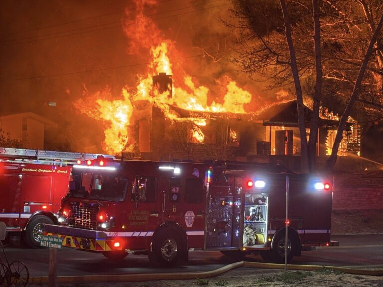 Incendio en vivienda de Loveland