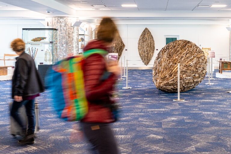 Nueva exposición en el aeropuerto de Denver celebra el arte en madera de Colorado