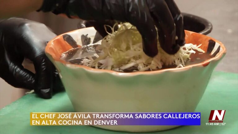 Chef José Avila transforma sabores callejeros en alta cocina en Denver