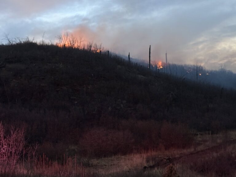 Incendio quema 450 acres en el Condado Las Animas