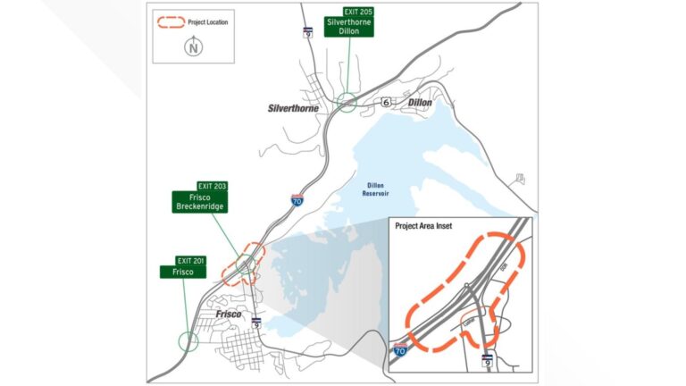 CDOT inicia rediseño de salida I-70 Exit 203 para reducir tráfico y mejorar la seguridad