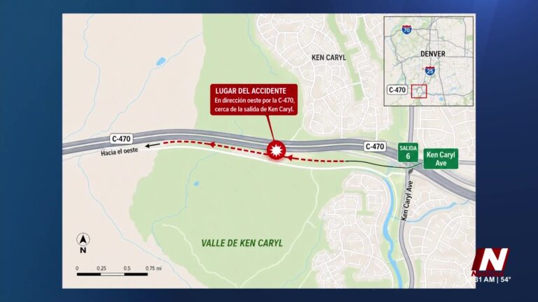 Fatal Accidente En La Autopista C-470 Cerca De Ken Caryl Cobra La Vida De Un Hombre