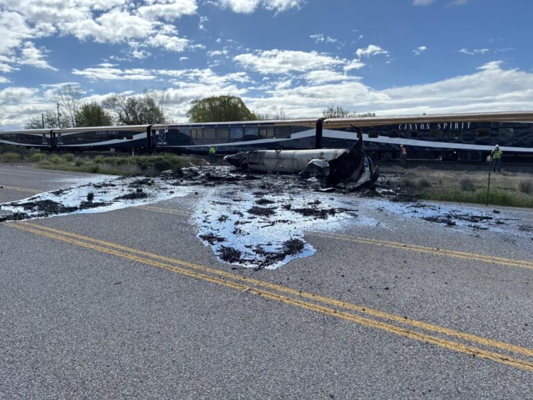 Cierran Highway 6 en Rifle tras accidente entre tren y camión de combustible